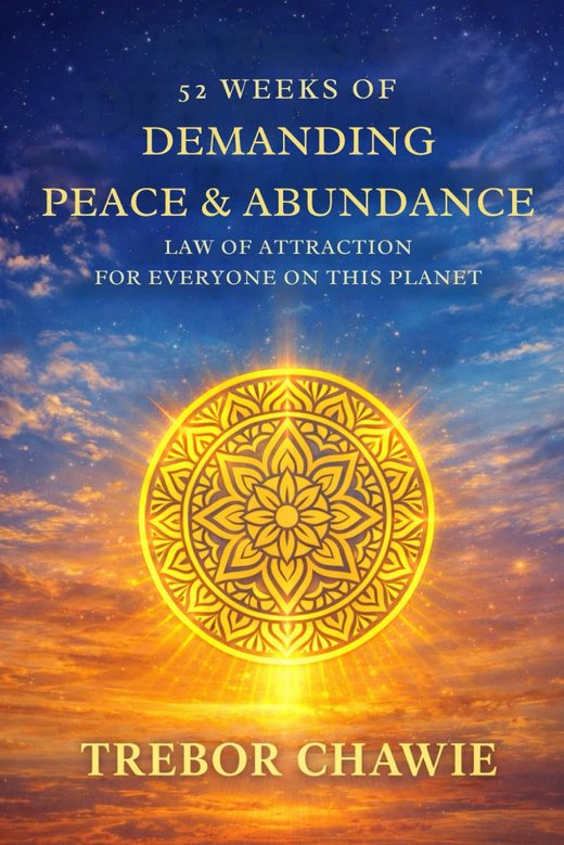 Cover of 52 Weeks of Demanding Peace and Abundance by Trebor Chawie